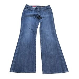AG Adriano Goldschmied Jeans Womens 29R Blue The Club Low Rise Flare Wide Leg